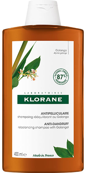 Klorane Galanga Shampoing Antipelliculaire Rééquilibrant 400ml