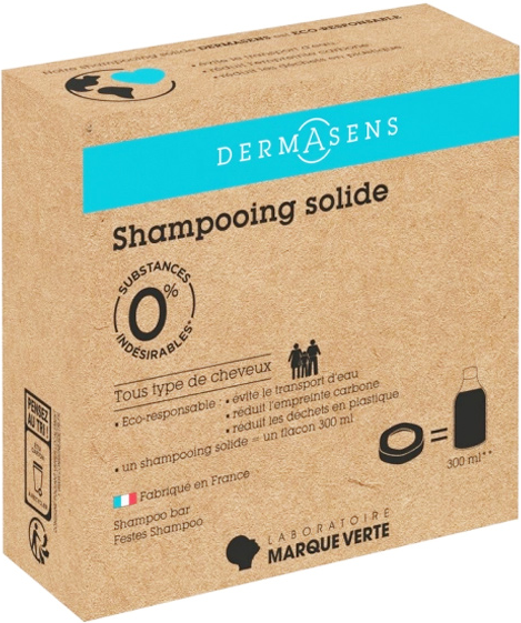 Dermasens Shampoing Solide Tous Types de Cheveux 85g