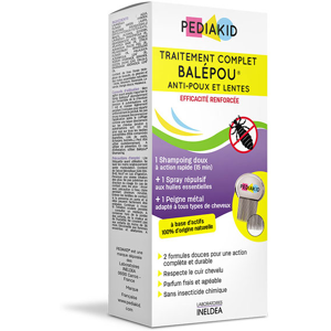 Pediakid Traitement Complet Balepou Anti-poux et Lentes