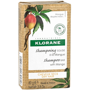 Klorane Beurre de Mangue Shampoing Solide Nutrition 80g