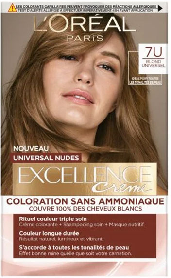 L'Oréal Paris Excellence Crème Universal Nudes Coloration N°7 Blond