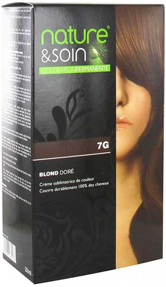 Santé Verte Nature & Soin Coloration Permanente Blond Doré 7G