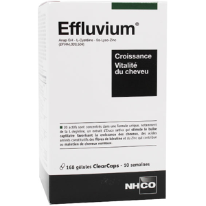 NHCO Effluvium Croissance et Vitalité Cheveux 168 gélules - Publicité