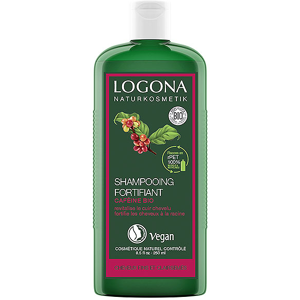 Logona Soins Capillaires Shampoing Fortifiant à la Caféine Bio 250ml - Publicité