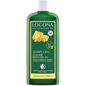 Logona Soins Capillaires Shampoing Volumateur au Miel & à la Bière Bio 250ml - Publicité