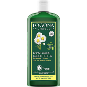 Logona Soins Capillaires Shampoing Reflets à la Camomille Bio 250ml - Publicité