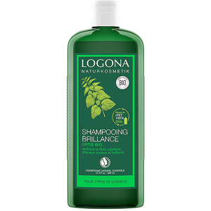 Logona Soins Capillaires Shampoing Brillance à l'Ortie Bio 500ml - Publicité