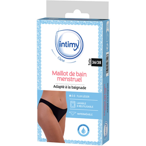 INTIMY CARE BAS DE MAILLOT DE BAIN MENSTRUEL Taille 36/38