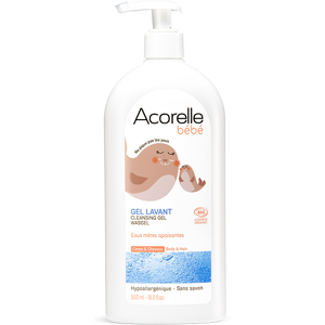 Acorelle Bebe Gel Lavant Corps et Cheveux 500ml