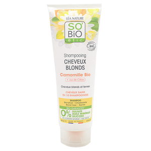 Lea Nature SO BiO etic So'Bio Étic Cheveux Blonds Shampoing Camomille & Jus de Citron Bio 250ml