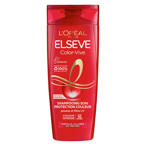 L'Oreal Paris Elseve Color-Vive Shampooing Soin Cheveux Colores 350ml