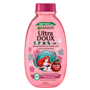 Garnier Ultra Doux Disney Petite Sirene Shampooing Demelant Cerise Amande 300ml