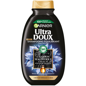 Garnier Ultra Doux Shampooing Equilibrant Charbon Magnetique 250ml