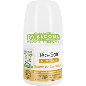 Lea Nature SO BiO etic So'Bio Étic Deo-Soin Nutrition Beurre de Karite Bio 50ml