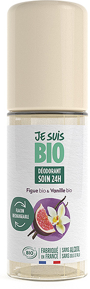 Je Suis Bio Mes Déodorants en Roll-On 24h Figue & Vanille 50ml