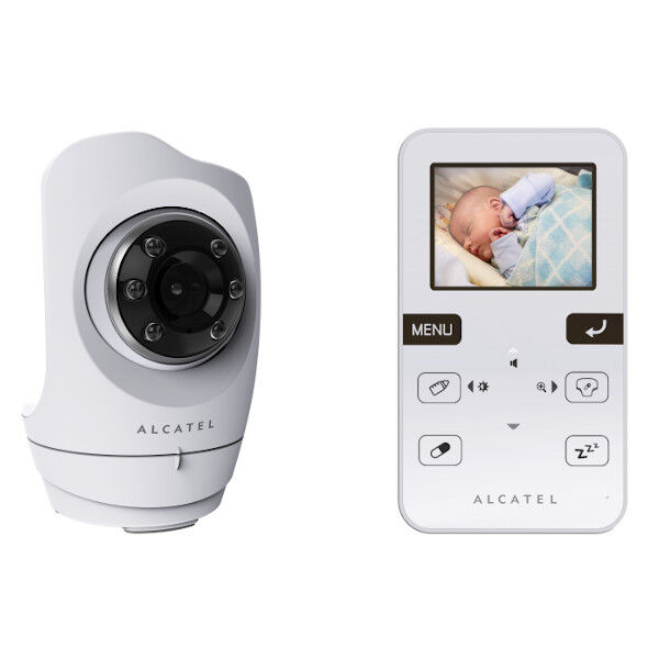 Alcatel Baby Link 710 Babyphone Vidéo Blanc
