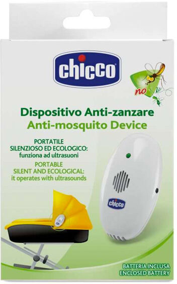 Chicco Appareil Anti-Moustiques Portable à Ultrasons à Pile 1 unité