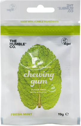 Humble Chewing Gum Vegan Cruelty Free Menthe Fraîche 10 unités