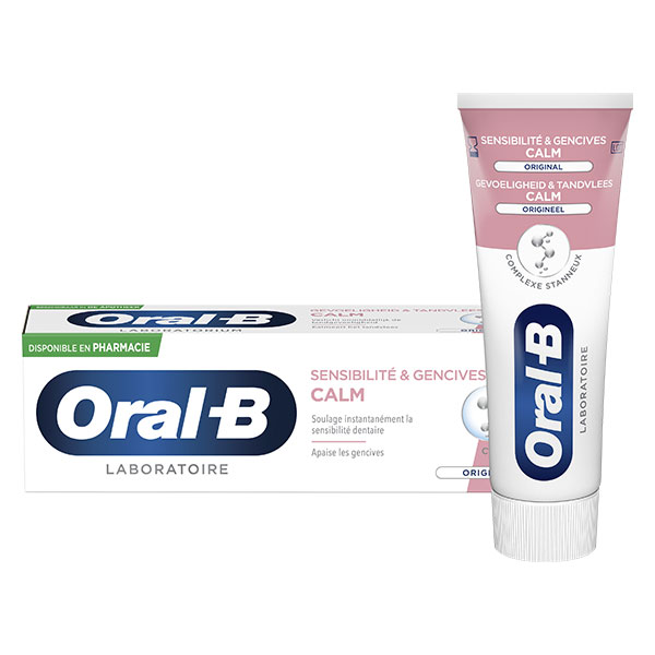 Oral-B Laboratoire Dentifrice Calm Original Sensibilité & Gencives 75ml