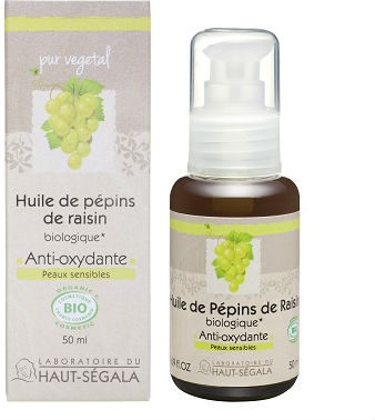 Haut Ségala Haut-Ségala Les Huiles Végétales de Pépin de Raisin Vierge Biologique 50ml