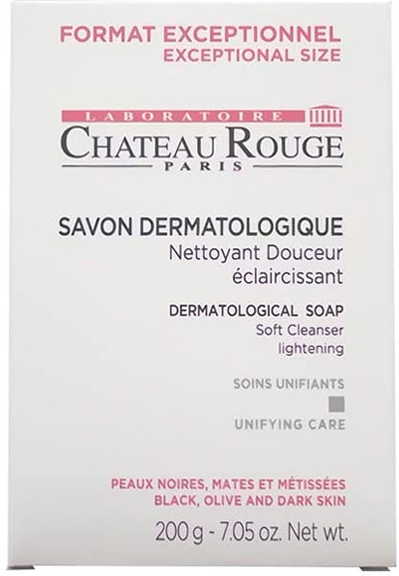 Château Rouge Soins Unifiants Savon Dermatologique 200g