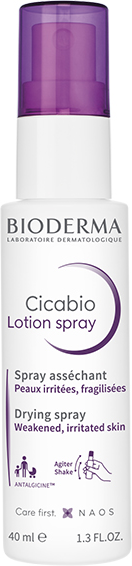 Bioderma Cicabio Lotion Spray Réparateur Asséchant Peaux Irritées 40ml