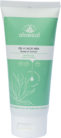 Aloesol Gel Hydratant à l'Aloe Vera Bio 100ml