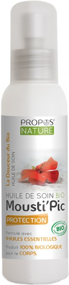 Propos'Nature Propos' Nature Cosmétique Mousti'Pic Huile de Soin Bio 100ml