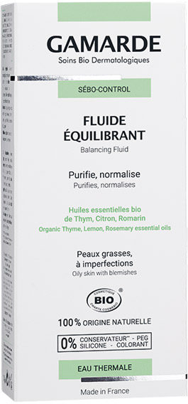 Gamarde Sébo-Control Fluide Équilibrant Bio 40ml