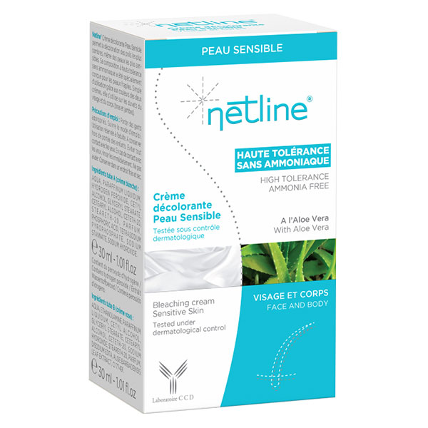 Netline Crème Décolorante Peaux Sensibles 30ml