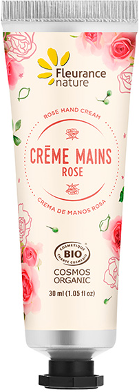 Fleurance Nature Crème Mains Rose Bio 30ml