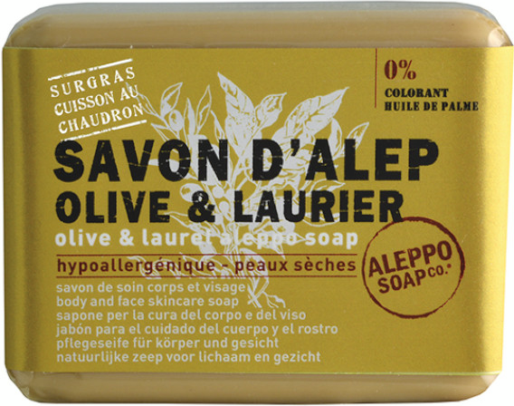 Tadé Aleppo Soap Savon Alep Olive & Laurier 100g