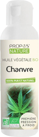 Propos'Nature Propos' Nature Aroma-Phytothérapie Huile Végétale Chanvre Bio 100ml