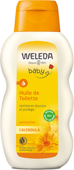 Weleda Bébé Calendula Huile de Toilette Bio 200ml