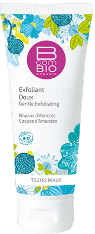 BcomBIO Exfoliant Doux Végétal Crème Gommante Toutes Peaux 75ml