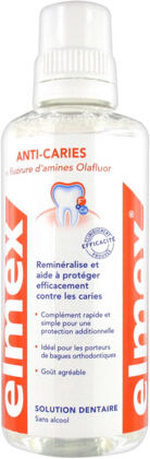 Elmex Anti-caries Solution Dentaire Sans Alcool 400ml