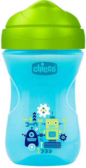 Chicco Repas Tasse Bord Rigide Easy +12m Bleu