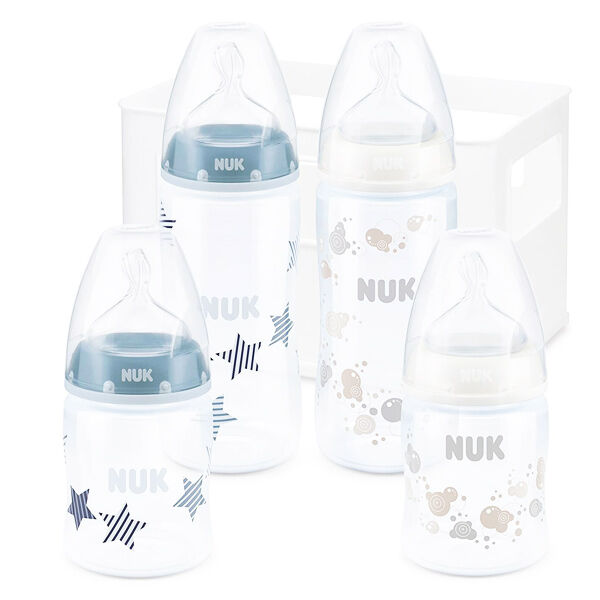 Nuk First Choice Plus Casier Biberon Bleu 4 unités