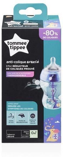 Tommee Tippee Biberon Anti-Colique Avancé Décoré Garçon 260ml