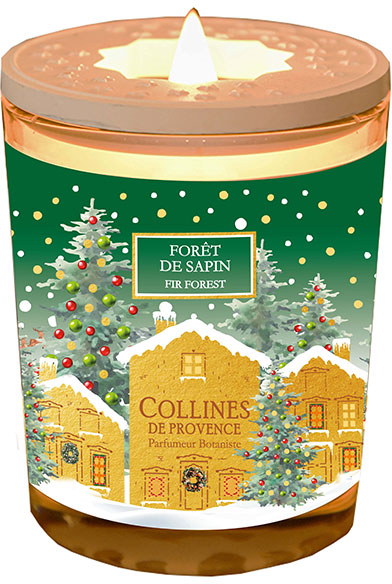 Collines de Provence Bougie Parfumée Foret de Sapin 180g