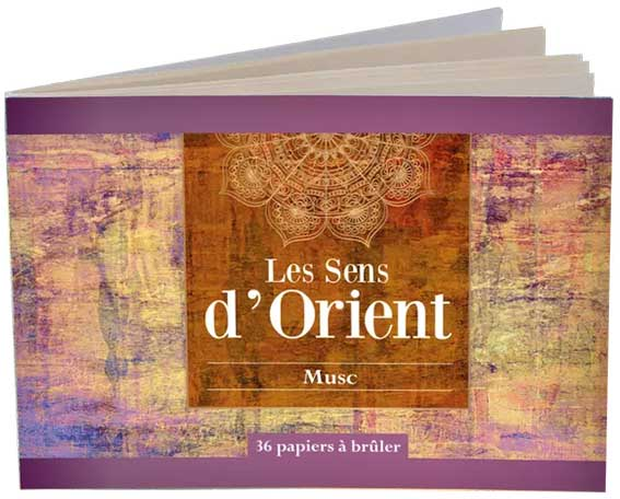 Pharm Up Les Sens d'Orient Carnet Papier Arménie Musc 36 feuilles