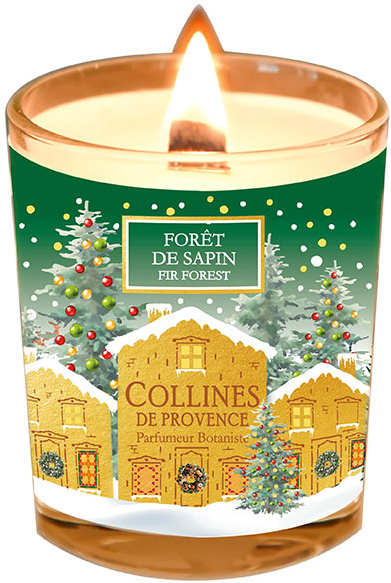 Collines de Provence Bougie Parfumée Forêt de Sapin 75g