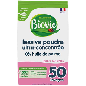 Biovie Lessive Poudre Peaux Sensibles 500g