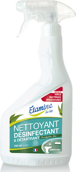 Etamine Du Lys Étamine du Lys Sanitaire Nettoyant Désinfectant et Détartrant Bio 750ml