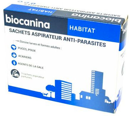 Biocanina Sachets Aspirateurs Anti-Parasites 3 unités