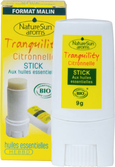 NatureSun Aroms Tranquility Citronelle Stick Bio 9g