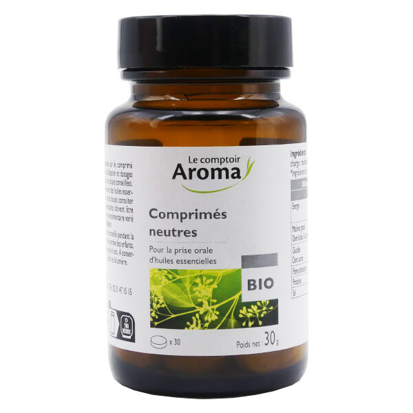 Le Comptoir Aroma Comprimés Neutres Bio 30 comprimés