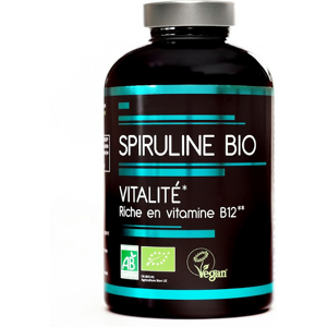 Nutrivie Spiruline Bio Fort Dosage Vitalite 500 comprimes