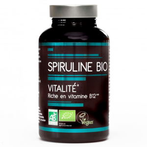 Nutrivie Spiruline Bio Fort Dosage Vitalite 200 comprimes