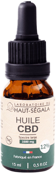 Haut Ségala Haut-Ségala Huile CBD 12% Spectre Large 15ml